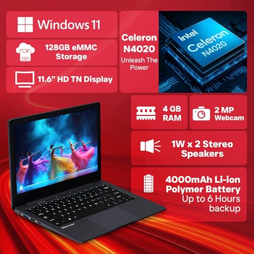 EBook 11.6" HD Laptop