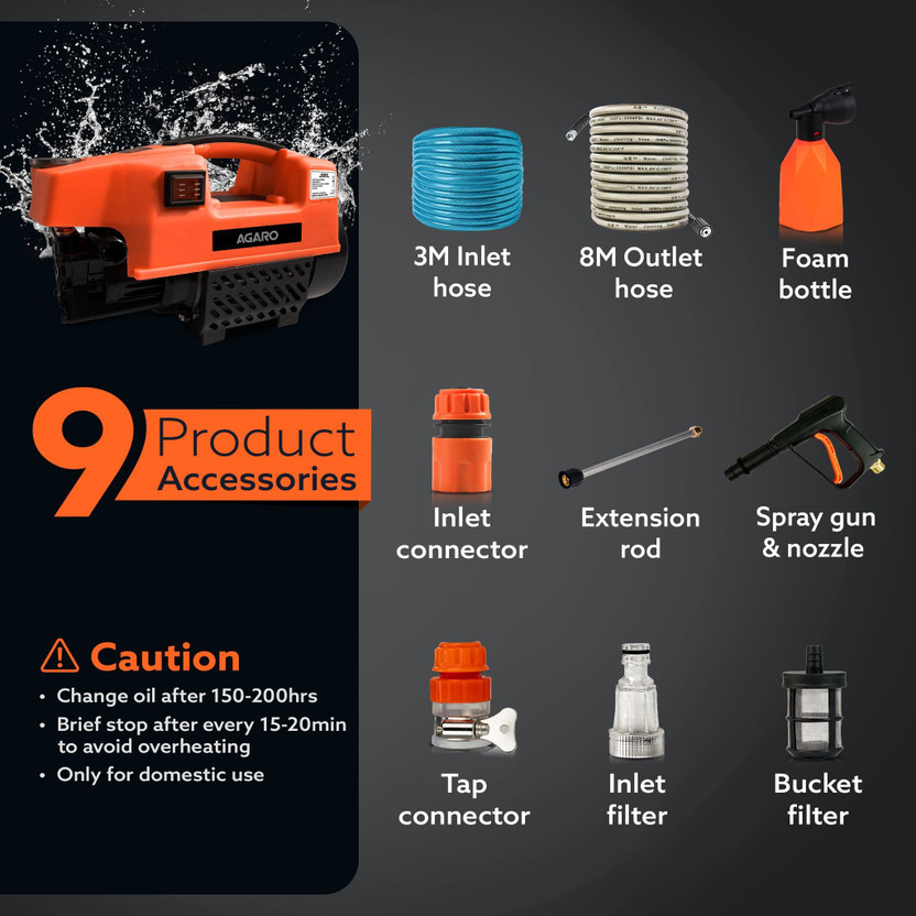 AGARO Supreme 1800 Watt, 120