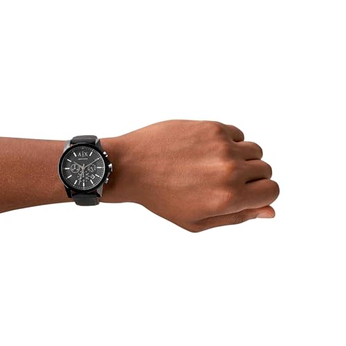 Armani Exchange Mens Chronograph Watch - AX1326I (Black_Free Size) - Image 3