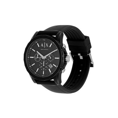 Armani Exchange Mens Chronograph Watch - AX1326I (Black_Free Size) - Image 4