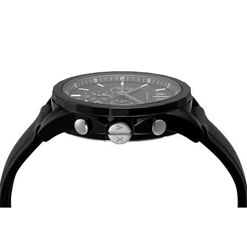 Armani Exchange Mens Chronograph Watch - AX1326I (Black_Free Size) - Image 5