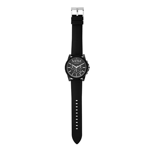 Armani Exchange Mens Chronograph Watch - AX1326I (Black_Free Size) - Image 7