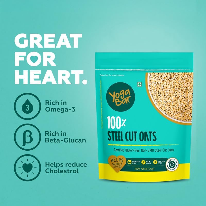 Yogabar Steel Cut Oats 750g