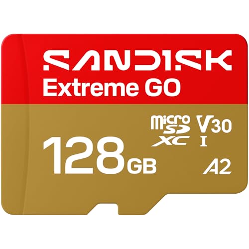 SANDISK 128GB Extreme GO microSDXC