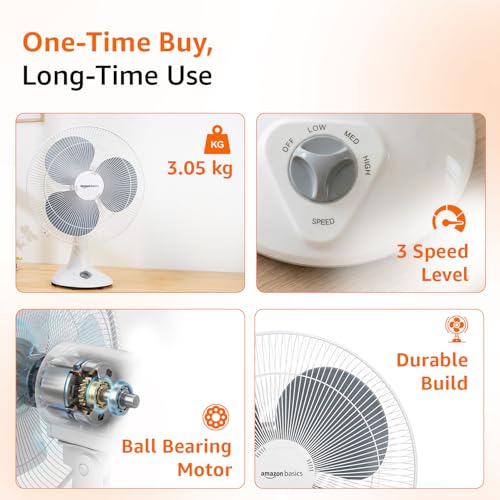 amazon basics 16-Inch Table Fan
