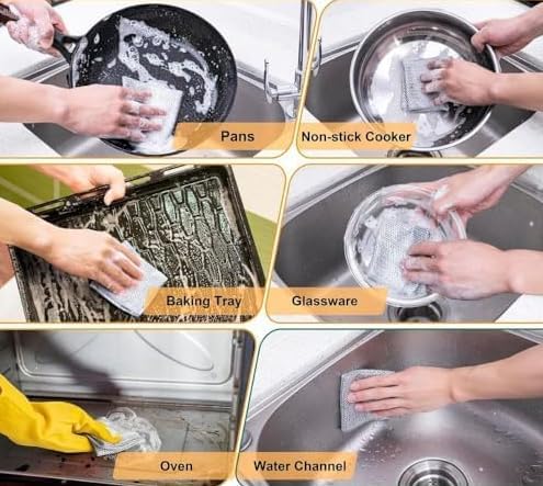 HUSB® Non-Scratch Dish Wash Cloth