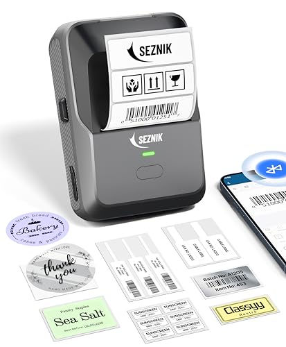 SEZNIK Josh Bluetooth Thermal Label