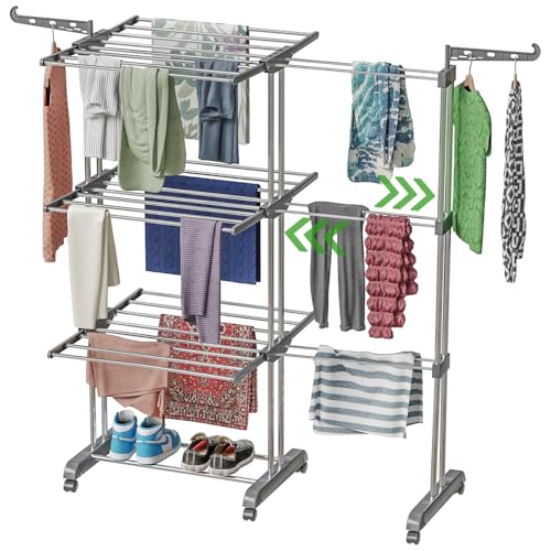 TEX-RO Expandable Clothes Drying Stand