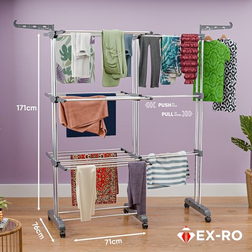 TEX-RO Expandable Clothes Drying Stand