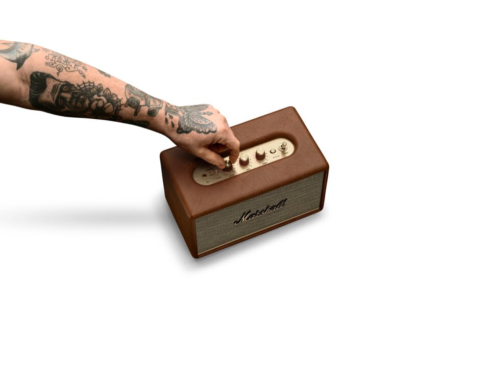 Marshall Acton III 60 W Bluetooth Powered Home Speaker, Brown - Image 5