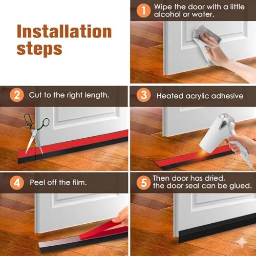 DAZIBAO® Silicone Door Bottom/Under Gap