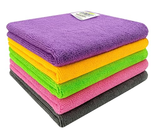 SOFTSPUN Microfiber Cloth 5pcs 40x40cms