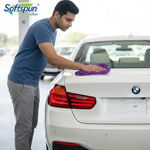 SOFTSPUN Microfiber Cloth 5pcs 40x40cms