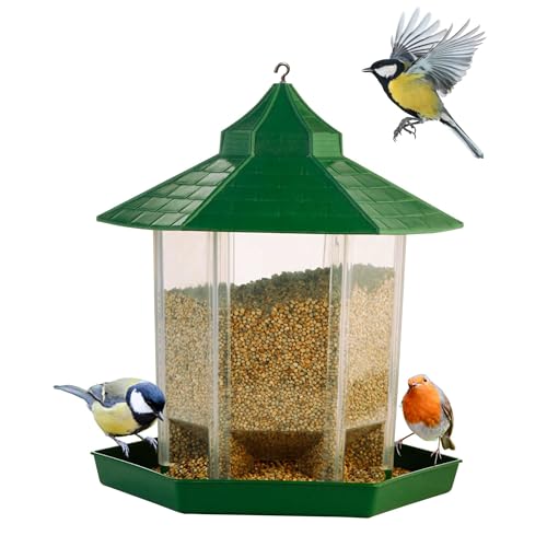 GARDENS NEED Hut-Shaped Hanging Bird