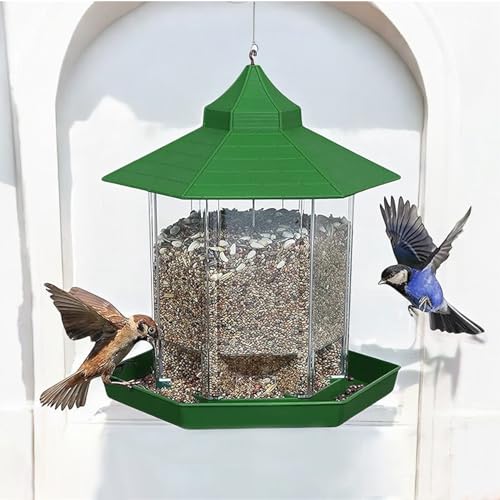 GARDENS NEED Hut-Shaped Hanging Bird