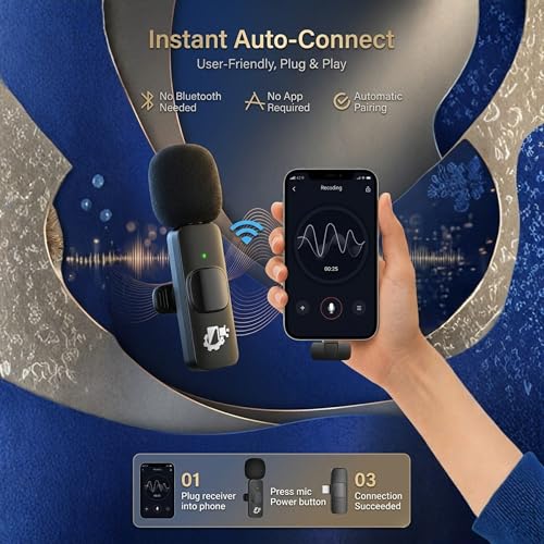 GADGETSWEAR Furry K8 Wireless Lavalier