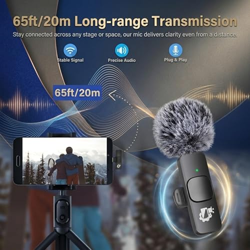 GADGETSWEAR Furry K8 Wireless Lavalier