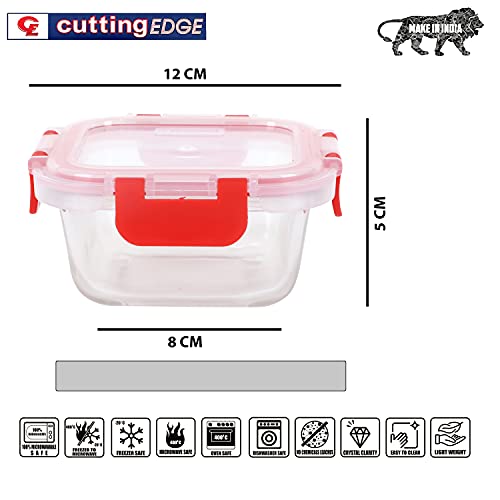 Cutting EDGE Borosilicate Glass Container