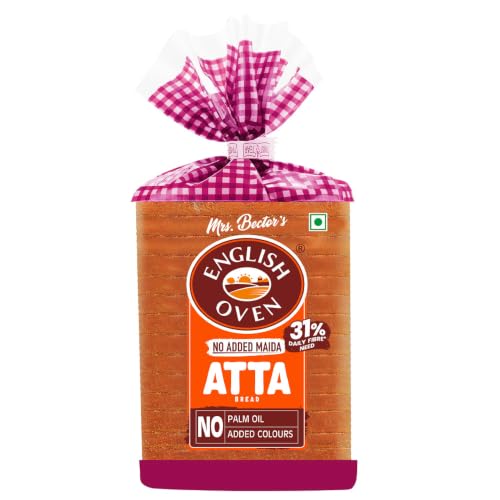 English Oven Zero Maida 100% Atta Bread, 400 g