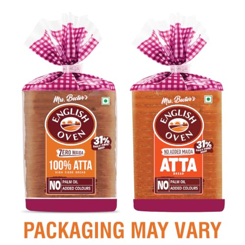 English Oven Zero Maida 100% Atta Bread, 400 g - Image 2