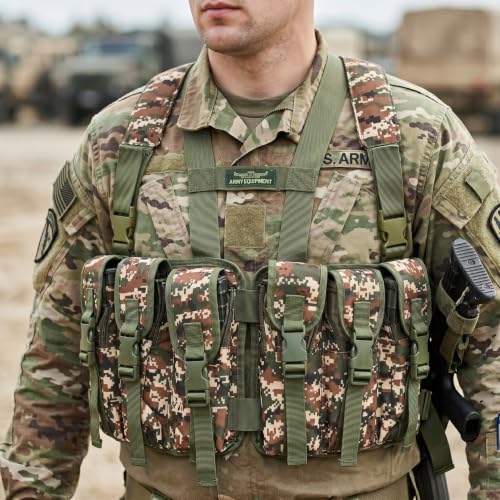Azad tactical vest for ary with stuff oragnizer and poches - Image 7