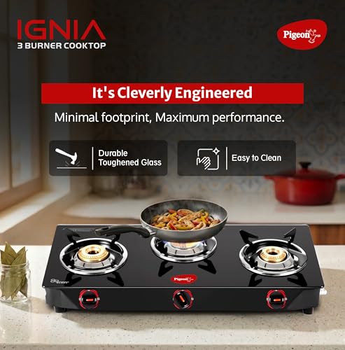 Pigeon Ignia 3 Burner Gas
