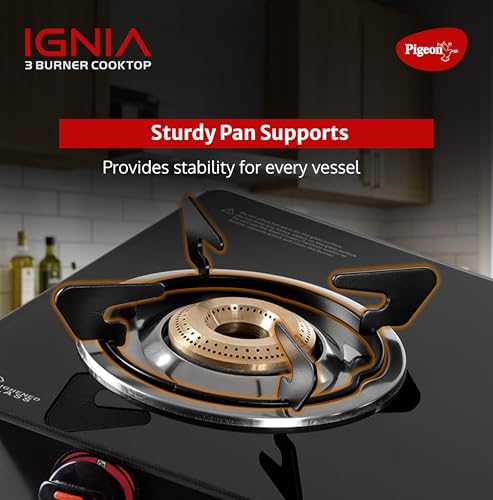 Pigeon Ignia 3 Burner Gas
