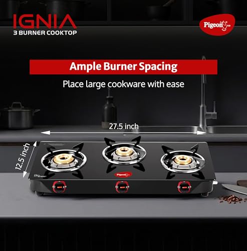 Pigeon Ignia 3 Burner Gas
