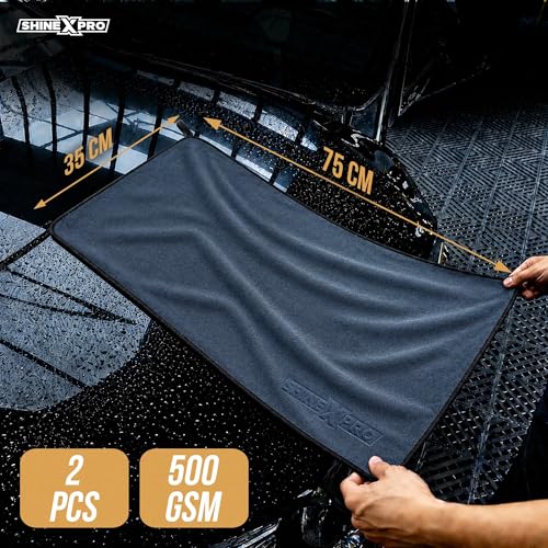 ShineXPro Microfiber Car Cleaning Cloth