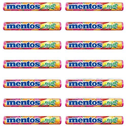 Mentos Fruit Roll, 14 X 29 Gram