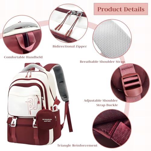 FWQPRA Girls Backpack School Backpack