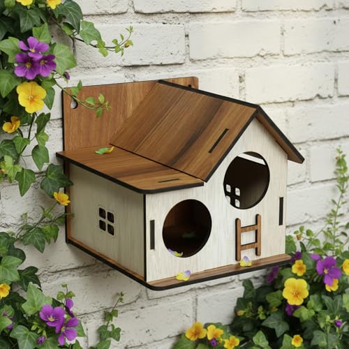 Deskart Wooden Bird House
