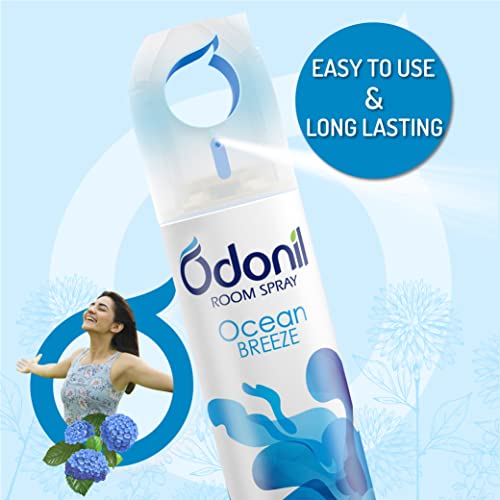 Odonil Room Air Freshener Spray, Ocean Breeze - 270 ML - Image 2