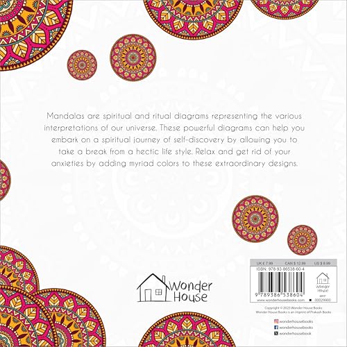 Mandala Art: Colouring books for Adults with tear out sheets - Image 3