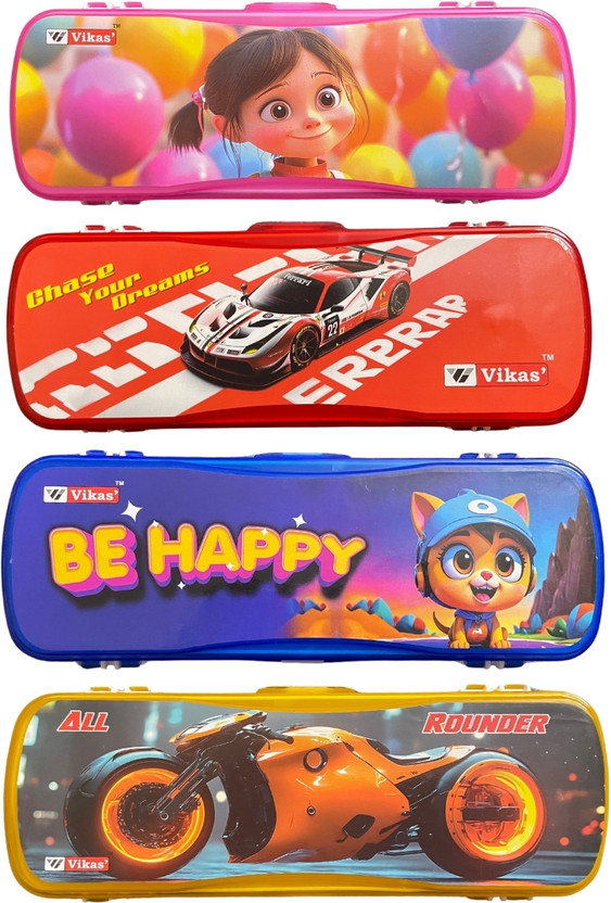 Vikas Cartoon Princess, Red Race car, Be happy, All Rounder Art P...more
