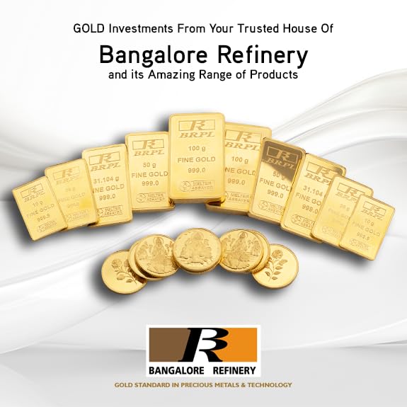Bangalore Refinery 24k (999.9) 2 gm Yellow Gold Bar cum Coin - Image 5
