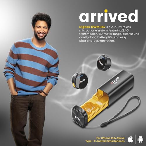 Digitek (DWM-124 2-in-1 Wireless Microphone