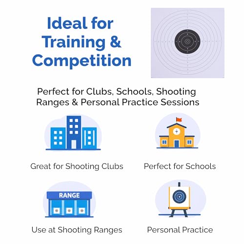 10M Air Pistol Targets