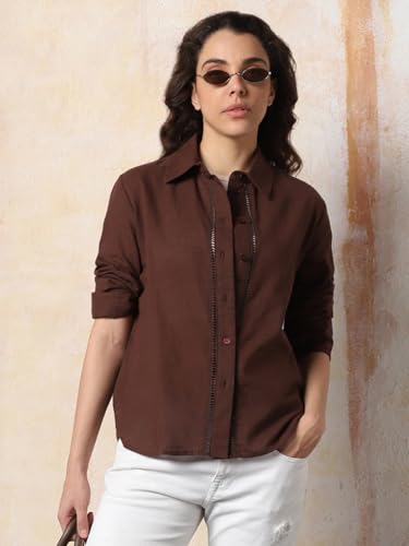 HIGH Star Oversized Solid Shirt