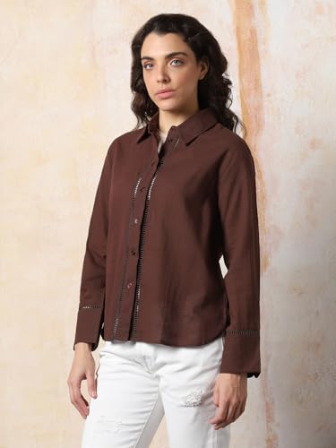 HIGH Star Oversized Solid Shirt