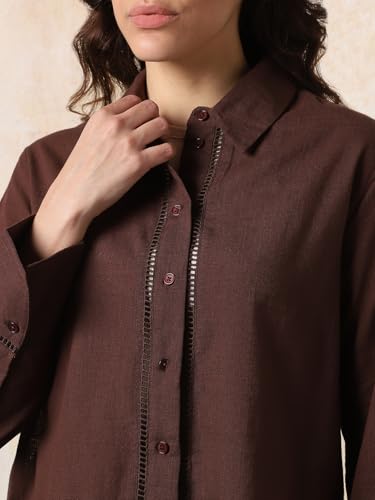 HIGH Star Oversized Solid Shirt