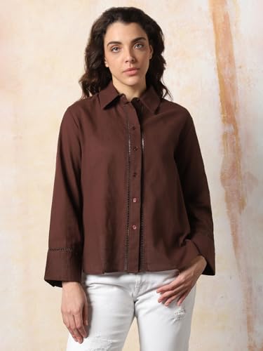 HIGH Star Oversized Solid Shirt