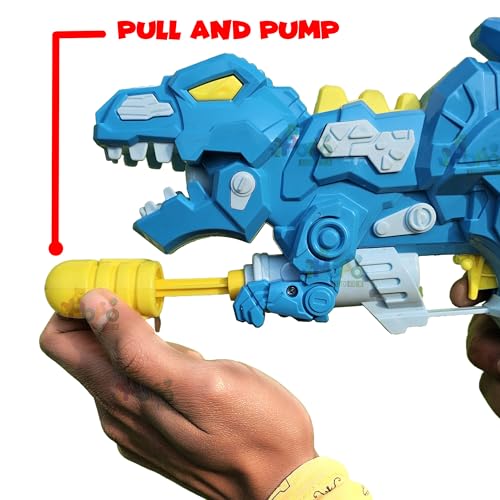 Holi Dinosaur Pull-n-Pump Pressure Pichkari