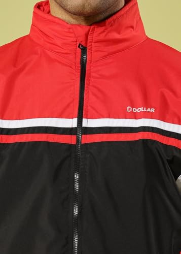 Dollar Men's Polyester Colourblock Windcheater