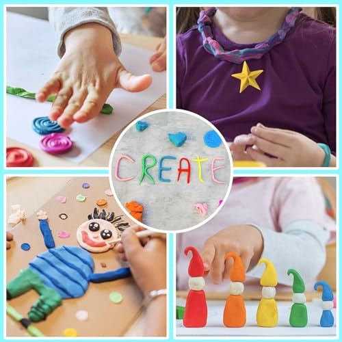 Eclet Air Dry Clay, Colorful