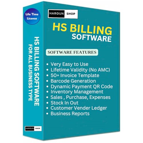 HS Billing Software Lifetime Validity