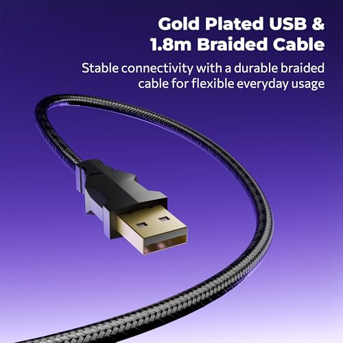 ZEBRONICS-Transformer-M with a High-Performance Gold-Plated