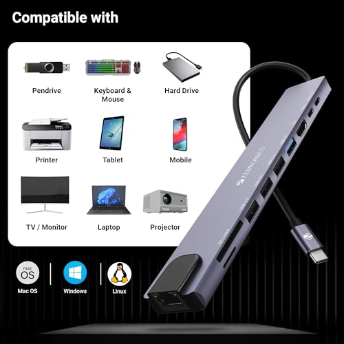 ZEBRONICS CT101, 10 in 1