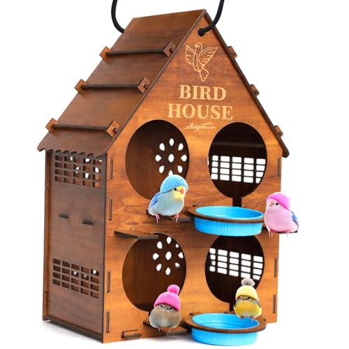 Signamio Upgraded Wooden Bird House