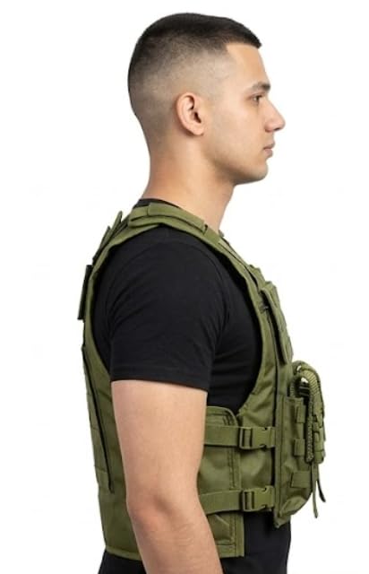 Olive Green Tactical Utility Vest